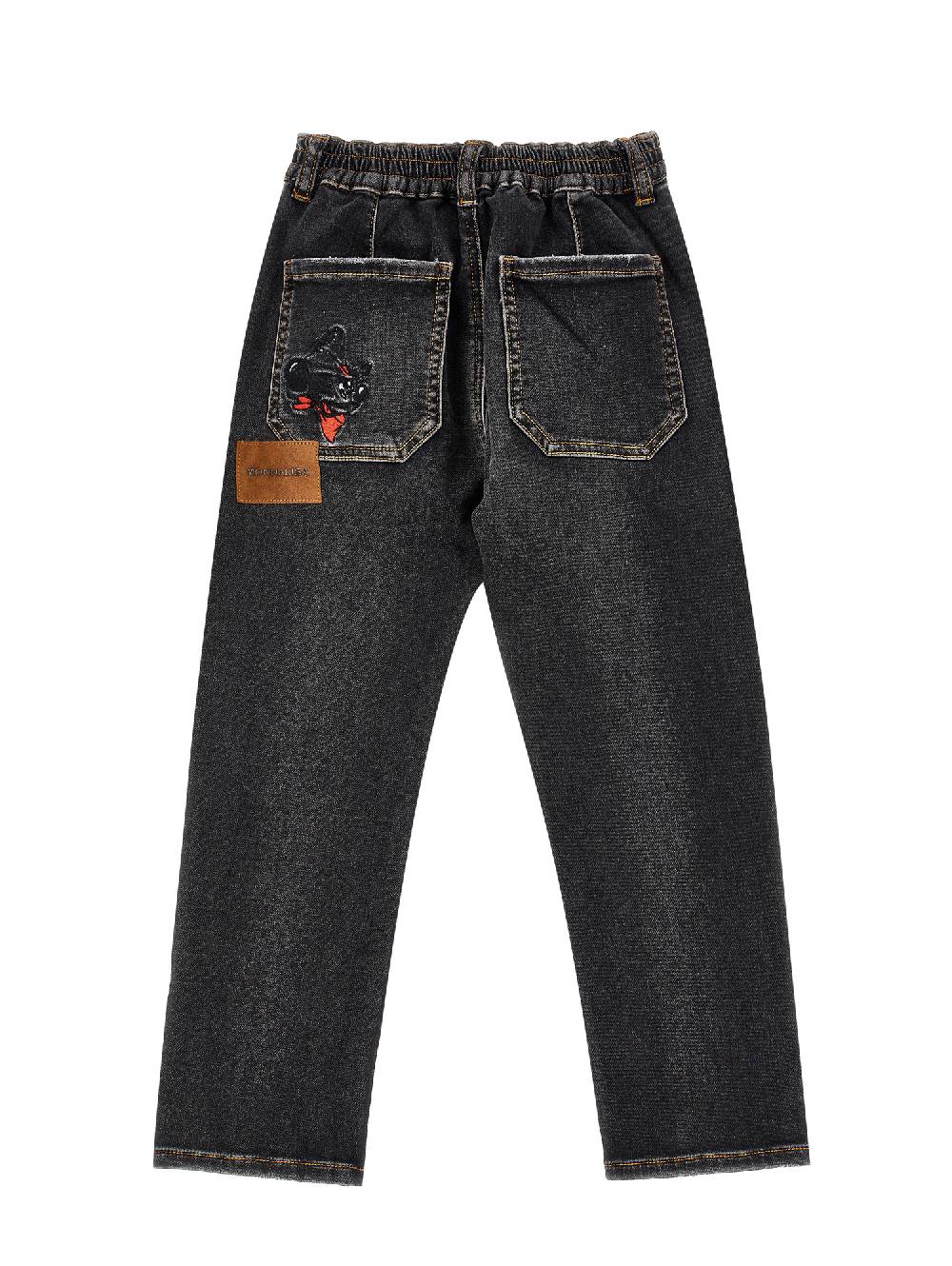 Monnalisa Jogger in denim Pezzi Unici