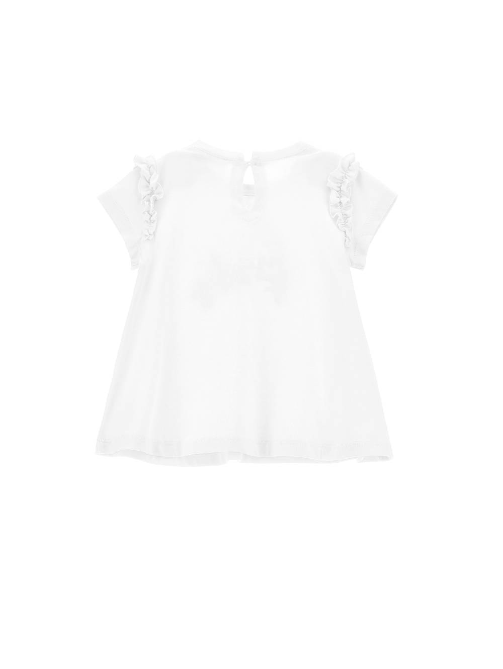 Monnalisa Maxi t-shirt con rouches Qualità Garantita