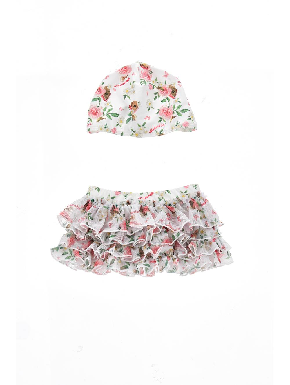 Monnalisa Copricostume stretch con tulle Prezzo Ridotto