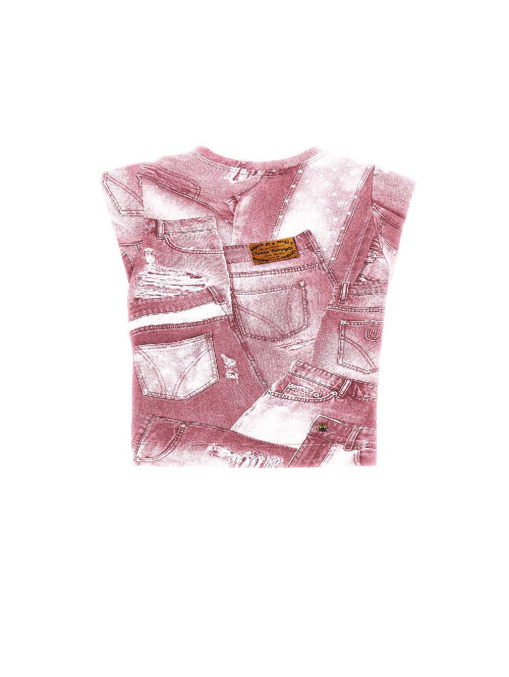 Monnalisa T-shirt CFDenimprint I Più Venduti
