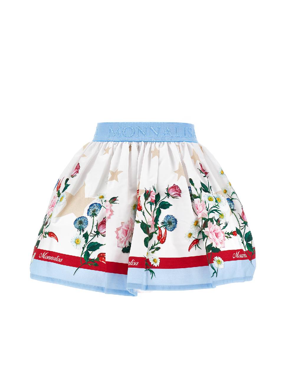 Monnalisa Gonna popeline con stampa floreale Moda