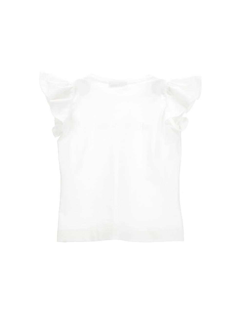 Monnalisa T-shirt jersey logo borchiette Fino Al -60%