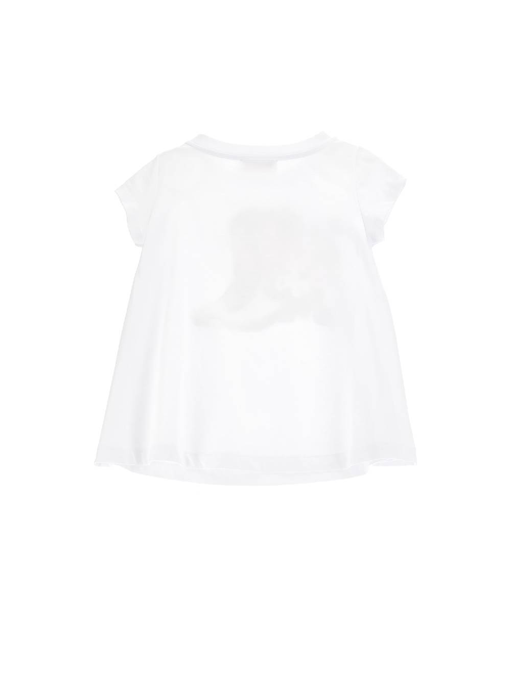 Monnalisa Maxi t-shirt cotone organico stampa texani Shopping Online