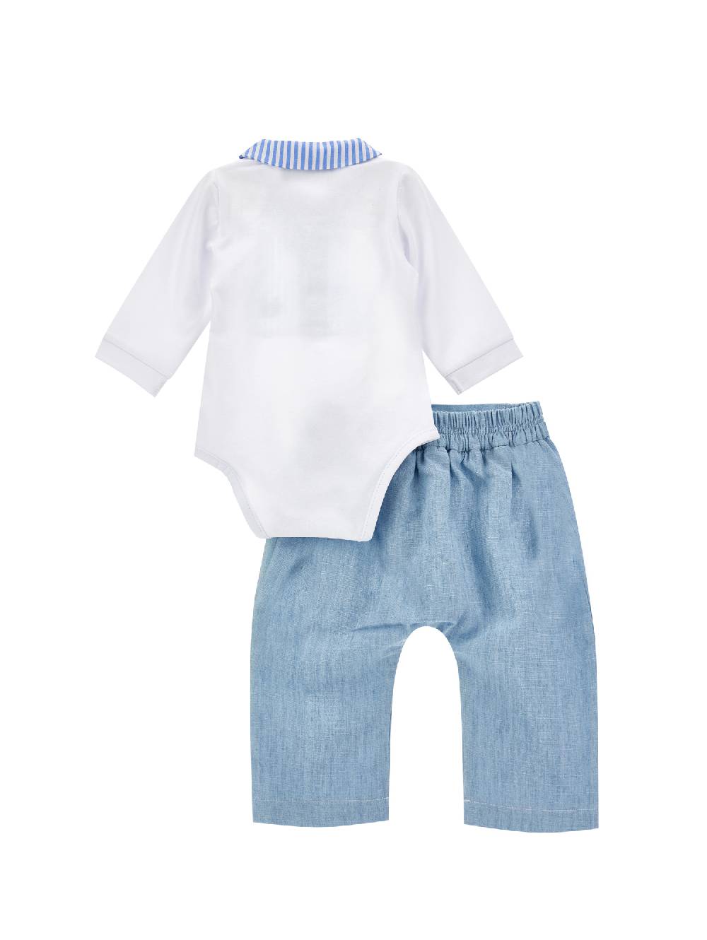 Monnalisa Completino due pezzi chambray Italia