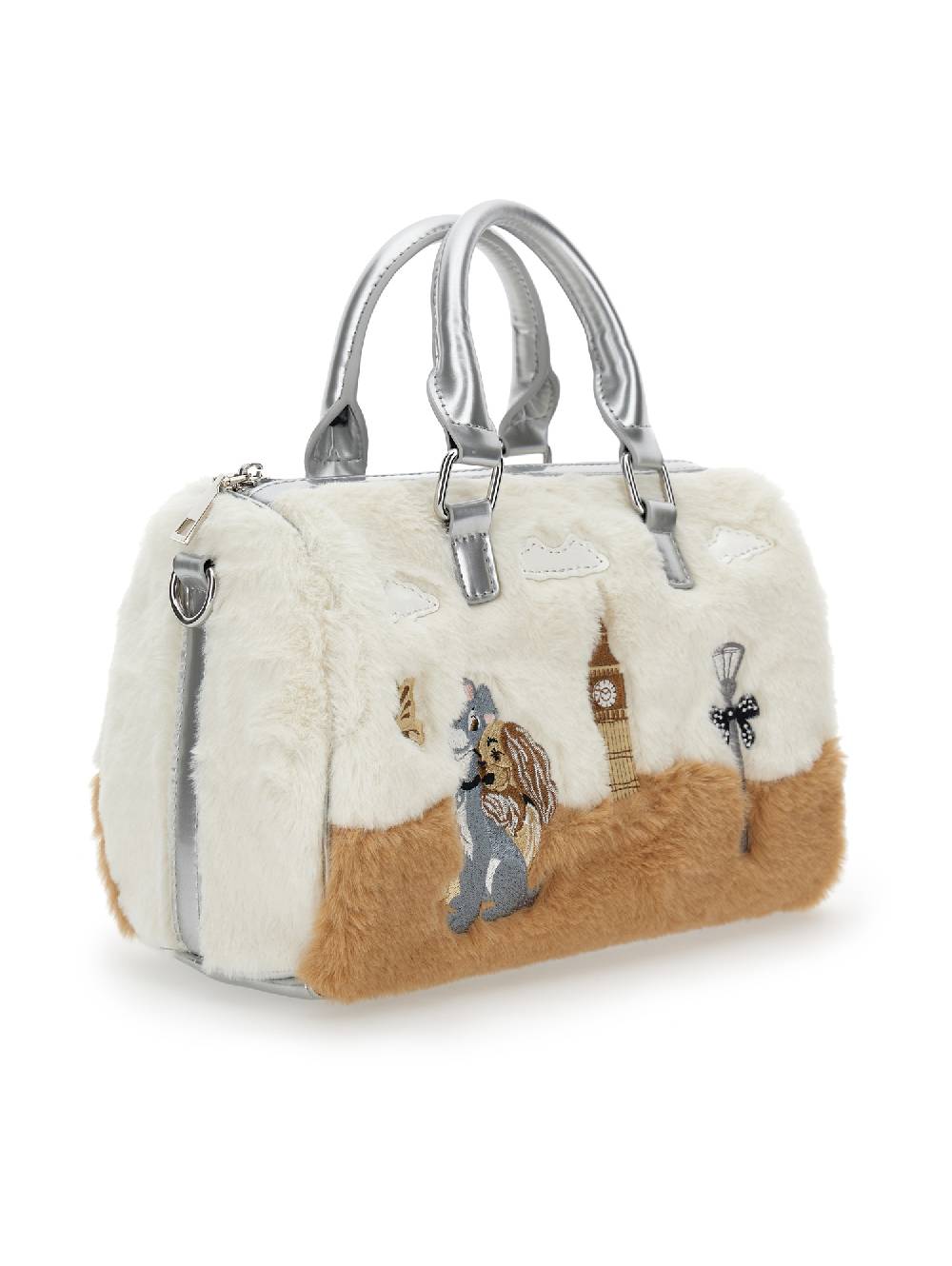 Monnalisa Borsa bauletto peluche Lilli e il Vagabondo Consegna Veloce
