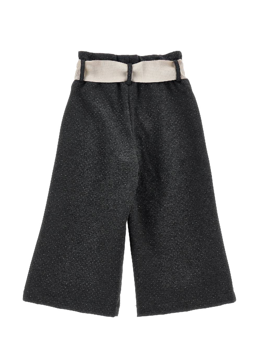 Monnalisa Pantaloni cropped pois glitter Moda