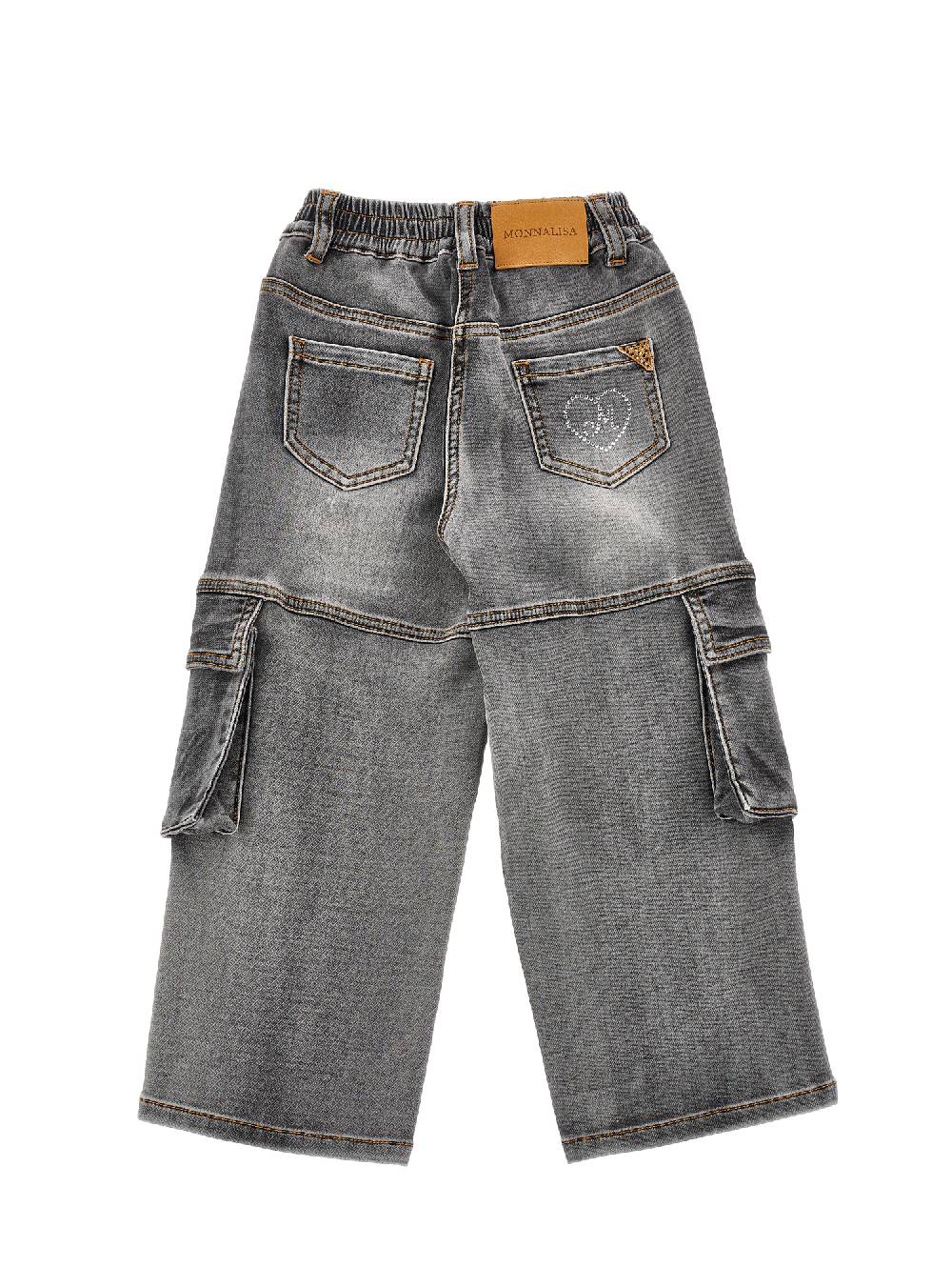 Monnalisa Jeans denim cargo Presa