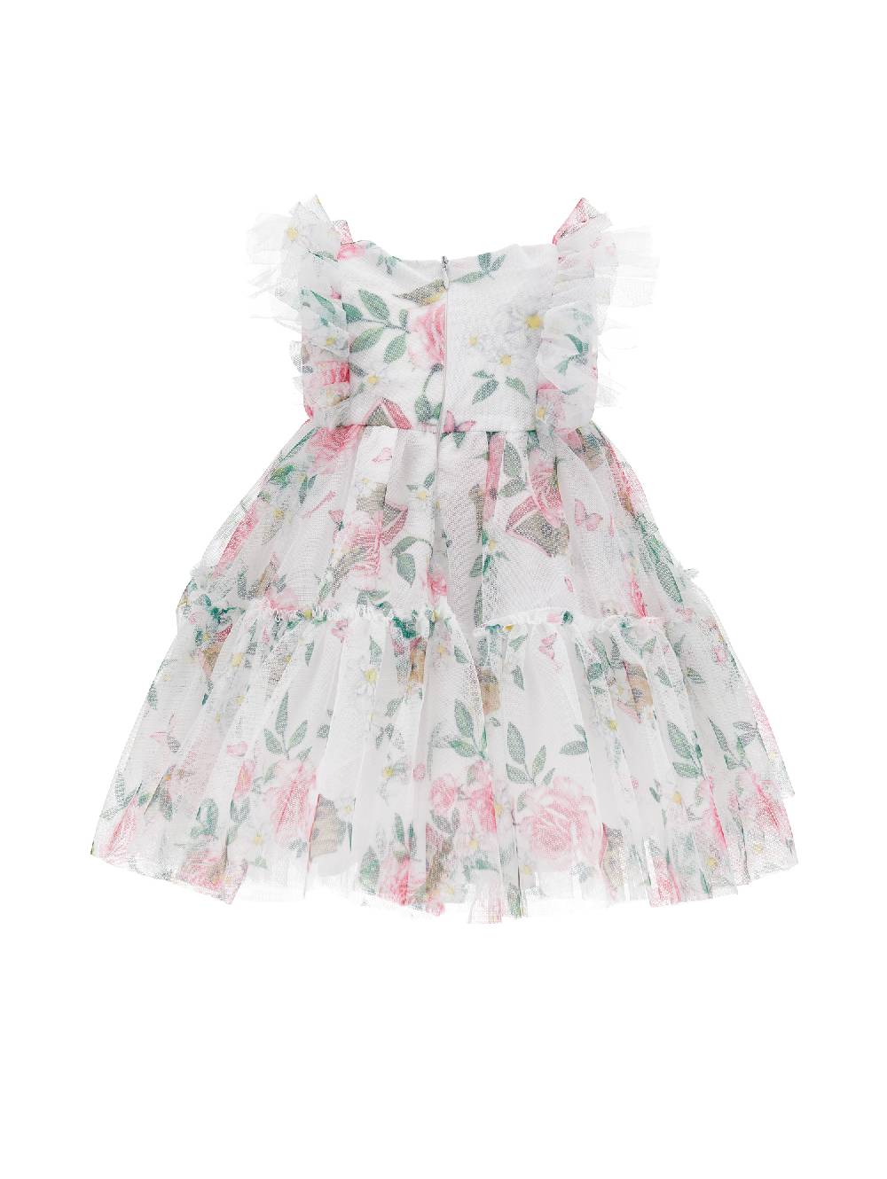 Monnalisa Abito tulle floreale Saldi