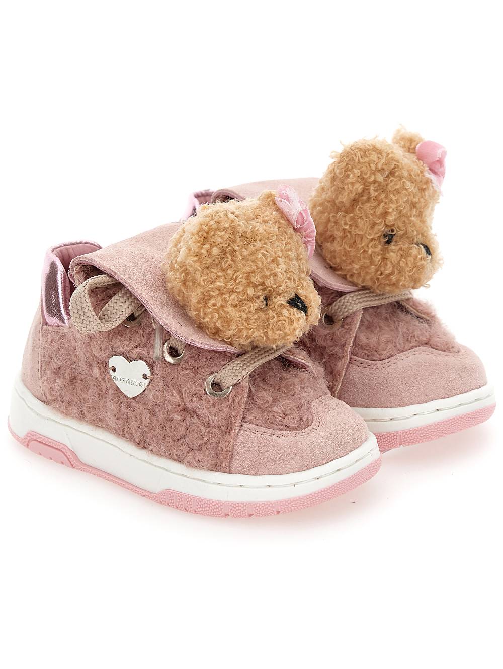 Monnalisa Scarpe tennis peluche con orsetto Offerte