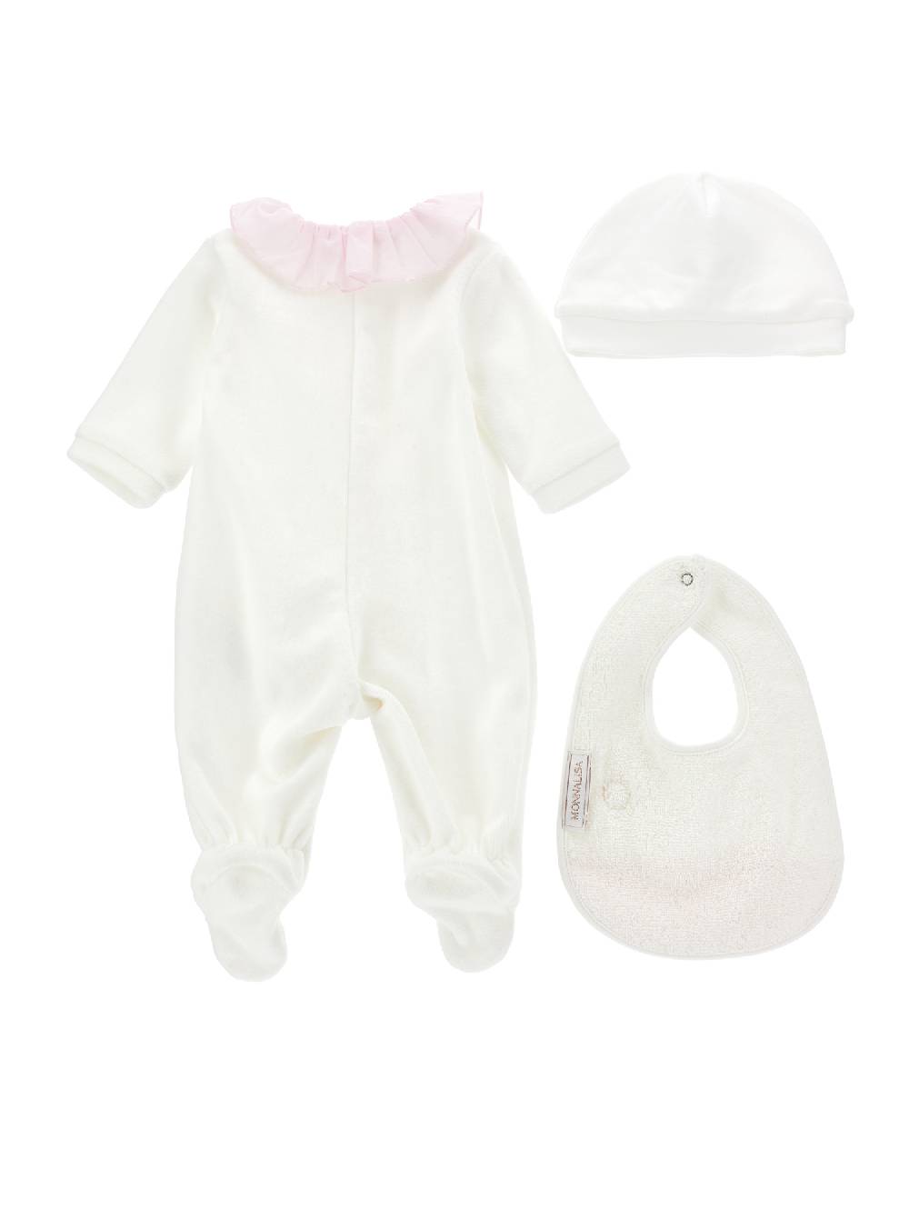 Monnalisa Completo 3 pezzi con fiore applicato Moda