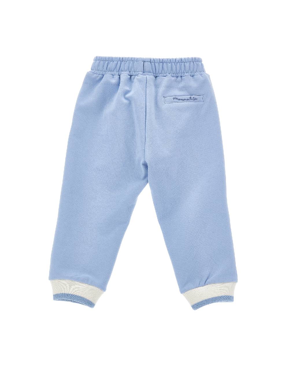 Monnalisa Pantaloni jogger ricamati Sottocosto