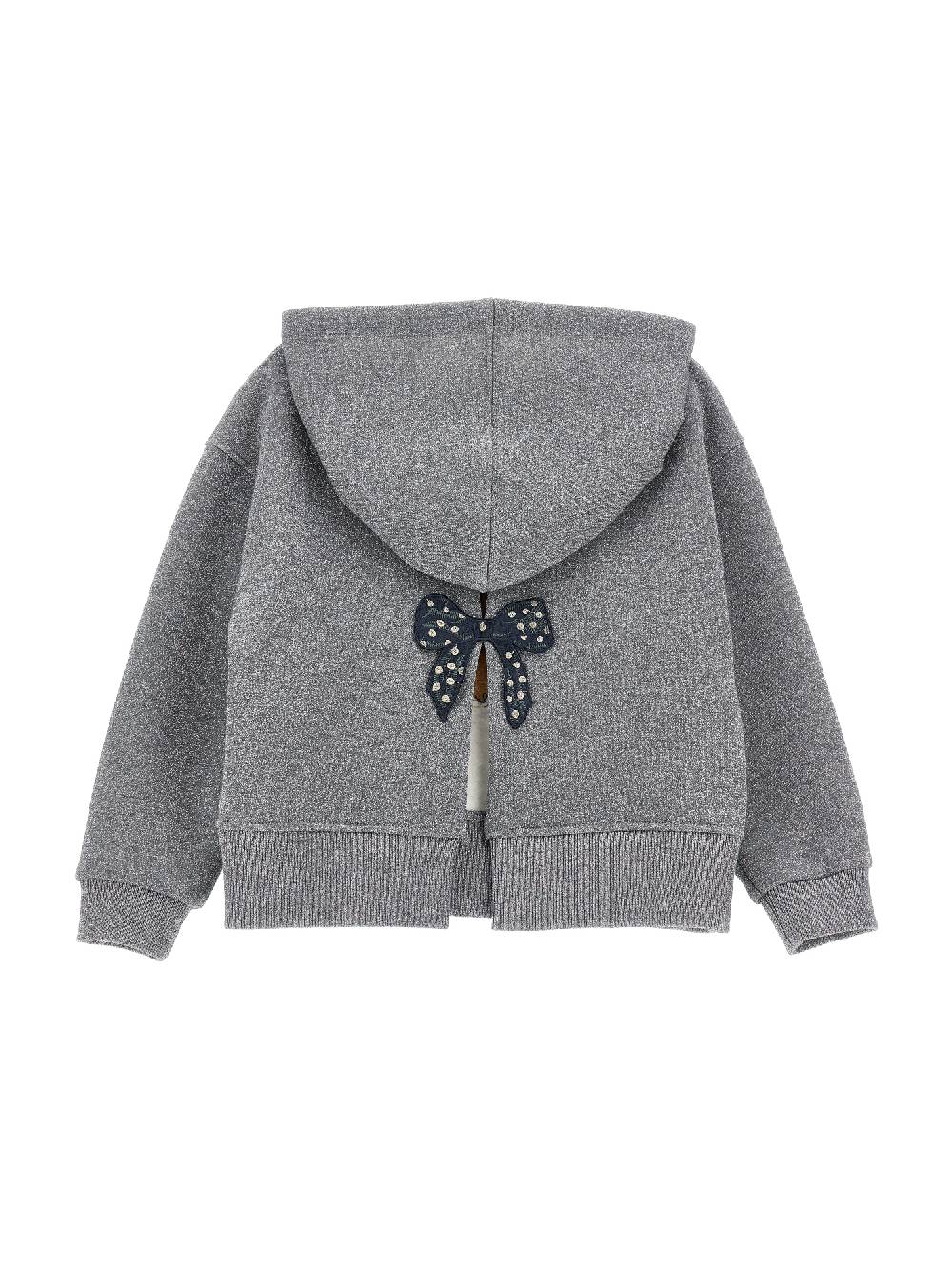 Monnalisa Hoodie lurex Lilli e il Vagabondo Negozio