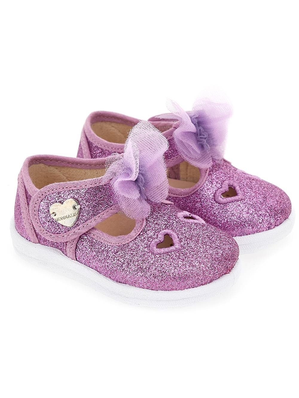 Monnalisa Sandali glitter con farfalla Presa