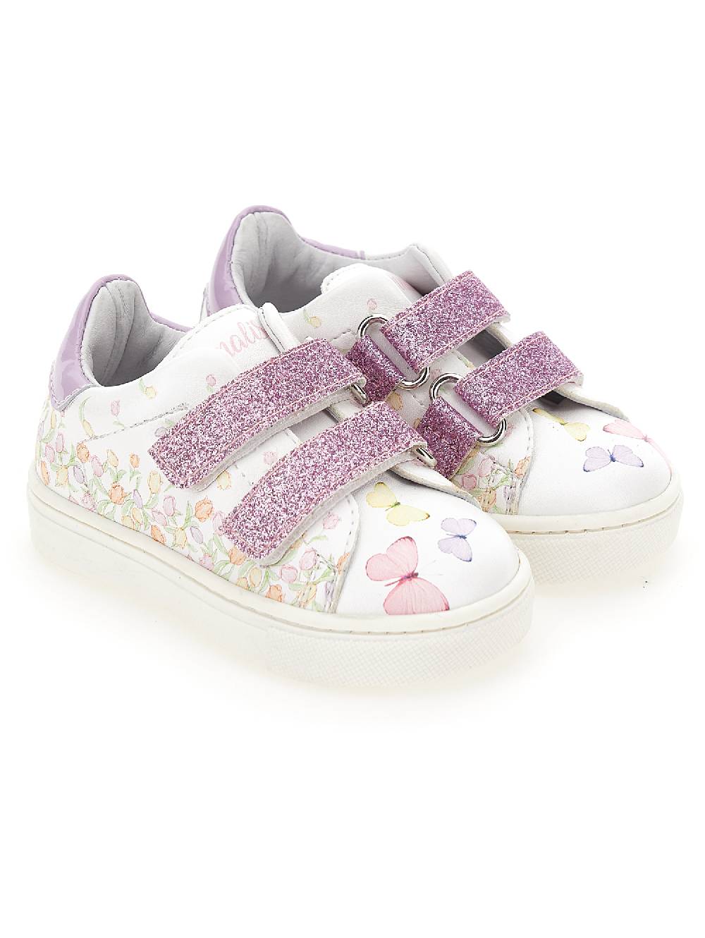 Monnalisa Sneakers tessuto tecnico glitter Offerta