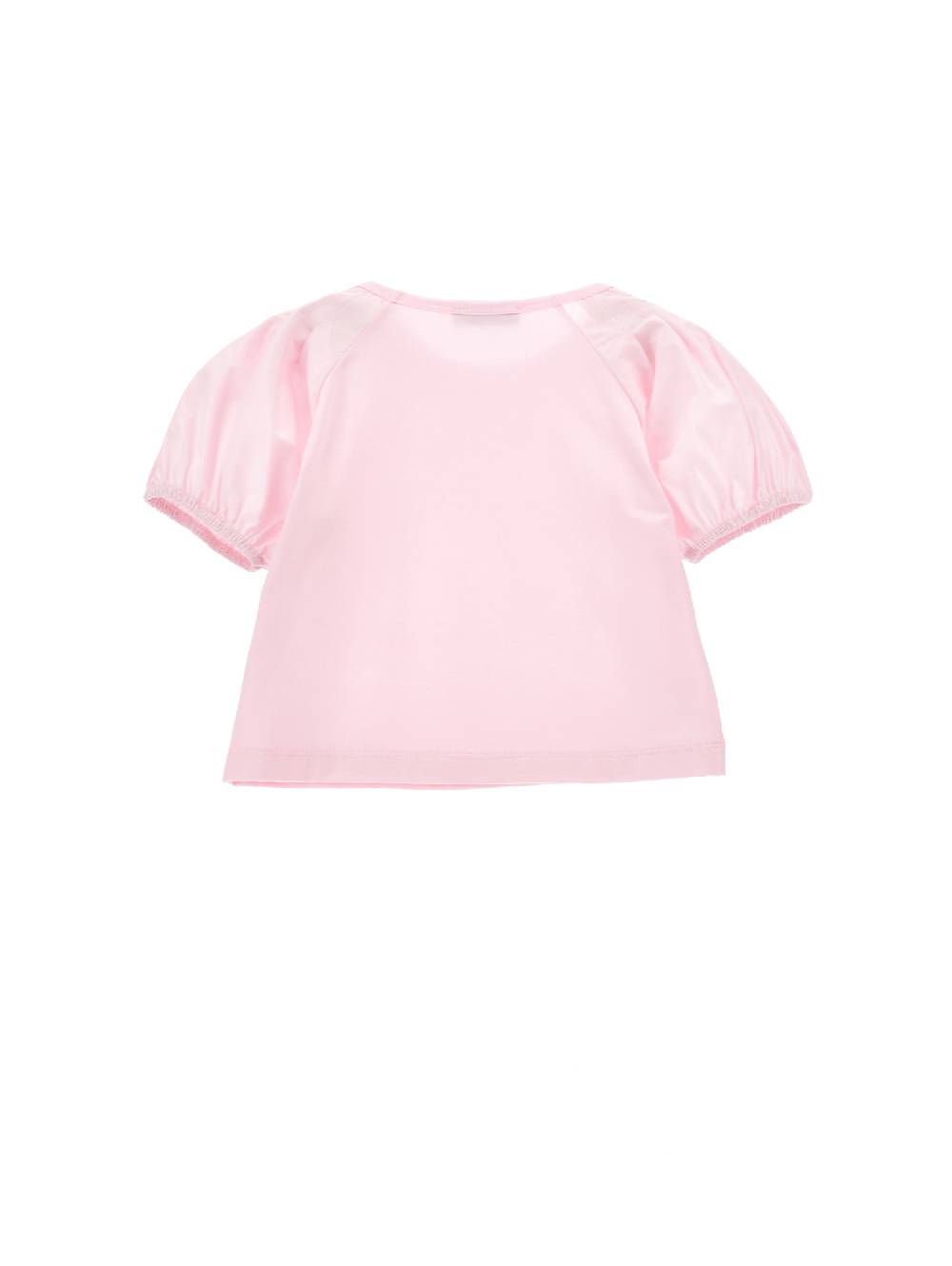 Monnalisa T-shirt jersey maniche in popeline Vendite Flash