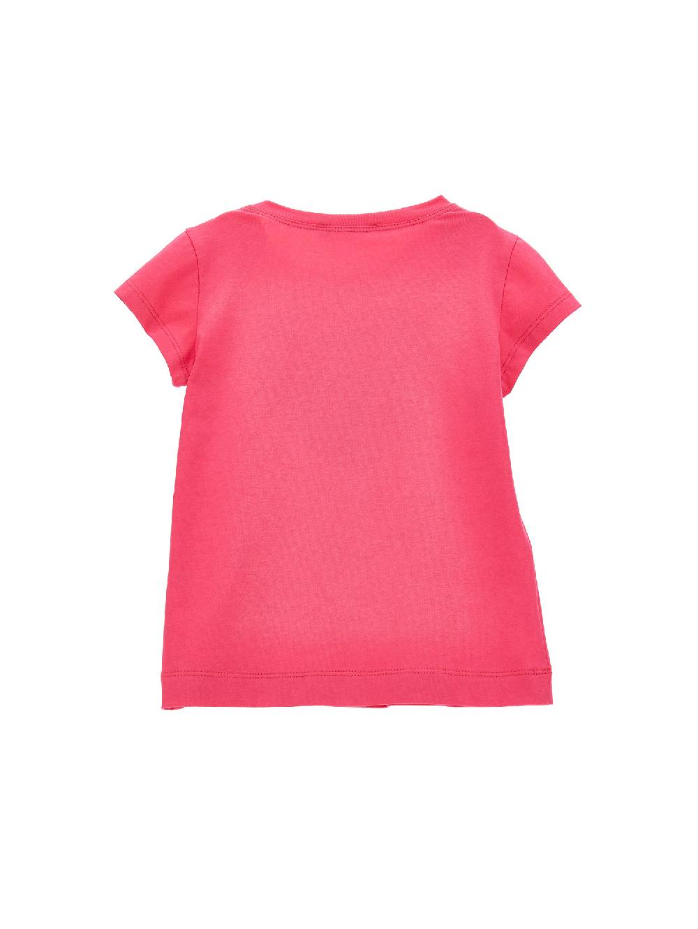 Monnalisa T-shirt jersey cuore paillettes In Saldo