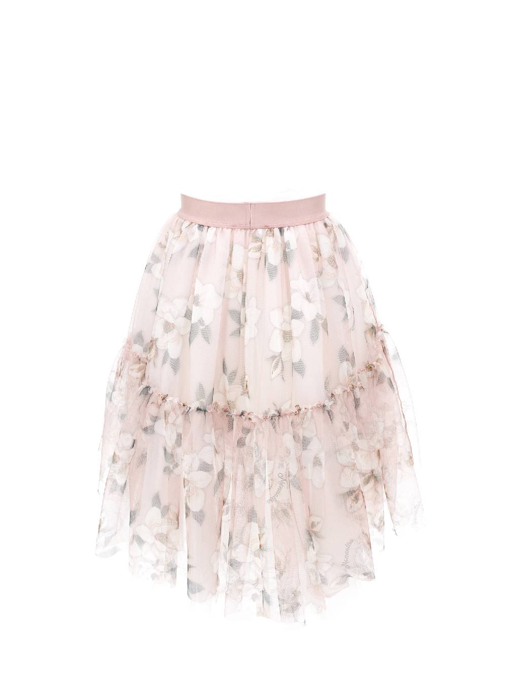 Monnalisa Gonna tulle stampa magnolia Affare Del Giorno