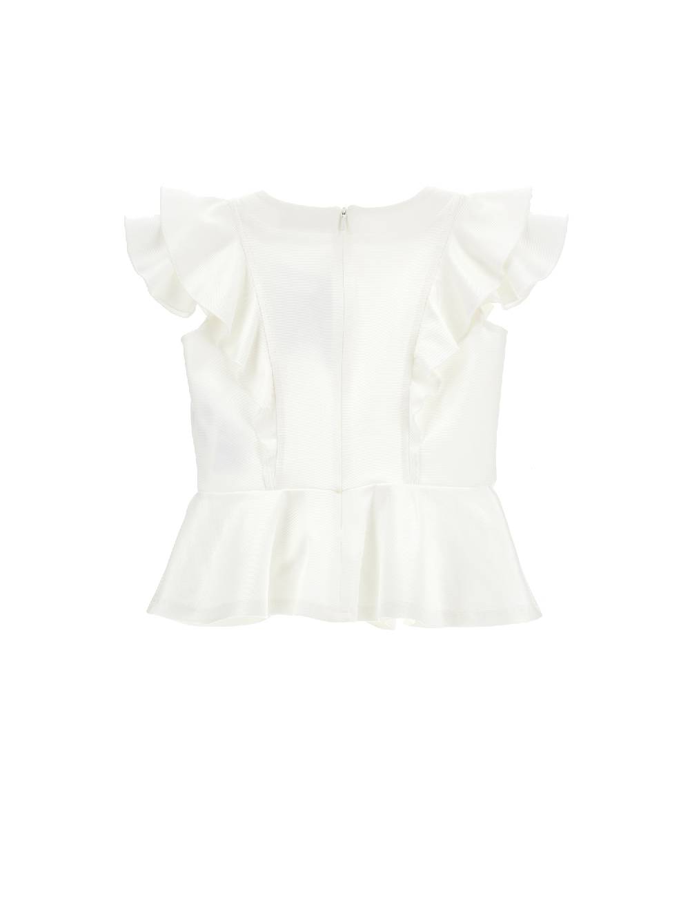 Monnalisa Top con rosa applicata Online