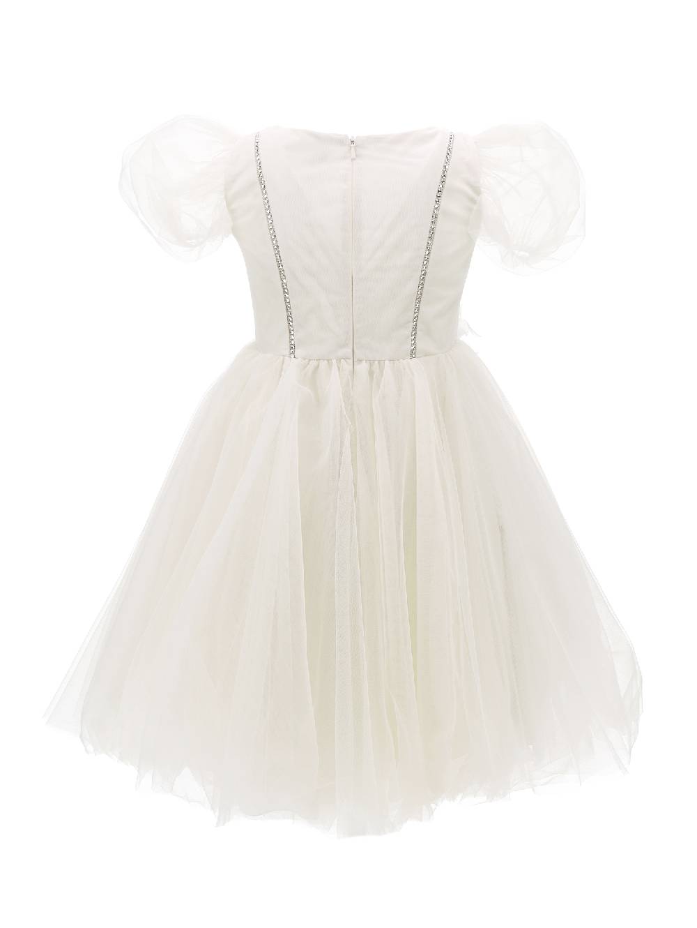 Monnalisa Abito Sunset tulle mano seta Saldi