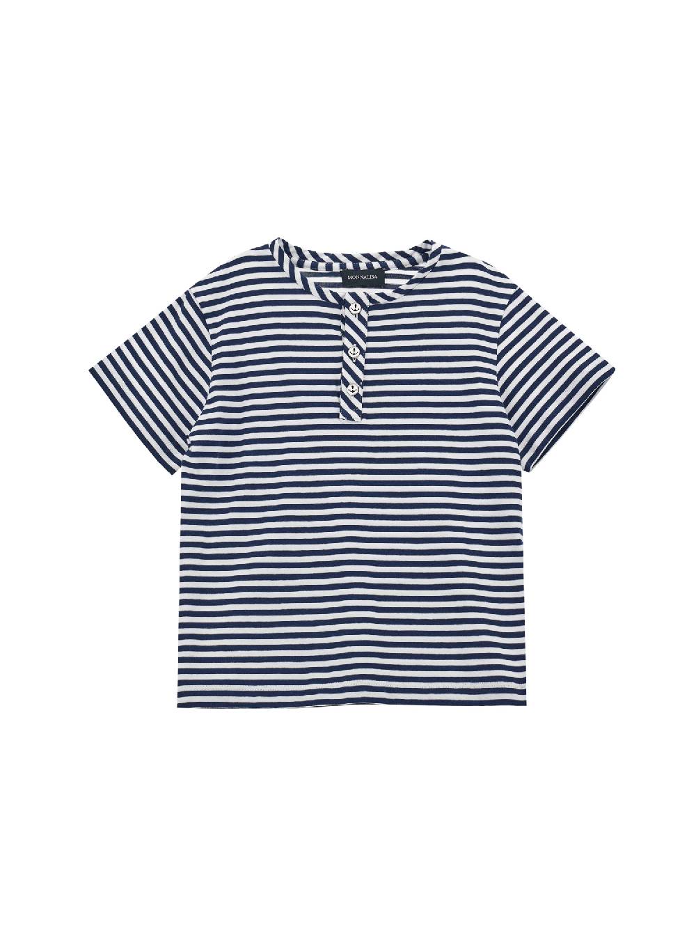 Monnalisa T-shirt jersey rigata