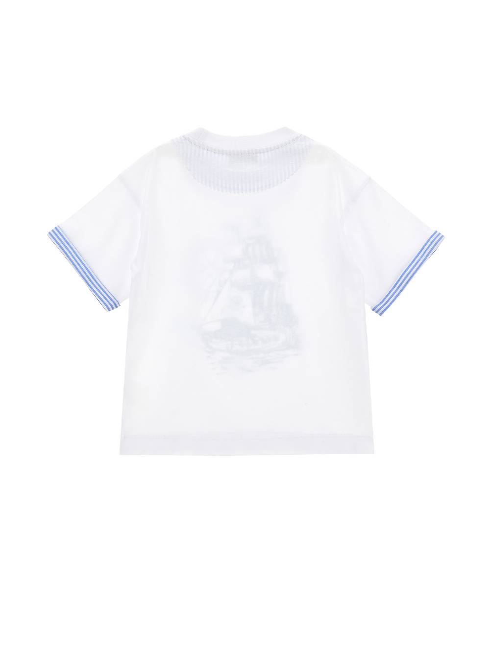 Monnalisa T-shirt jersey stampa pirati Offerta San Valentino