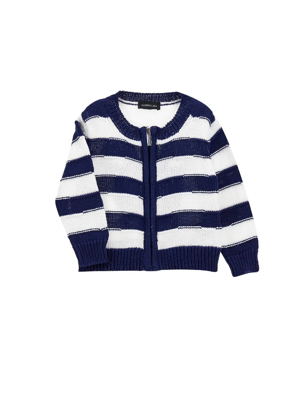 Monnalisa Cardigan cotone righe
