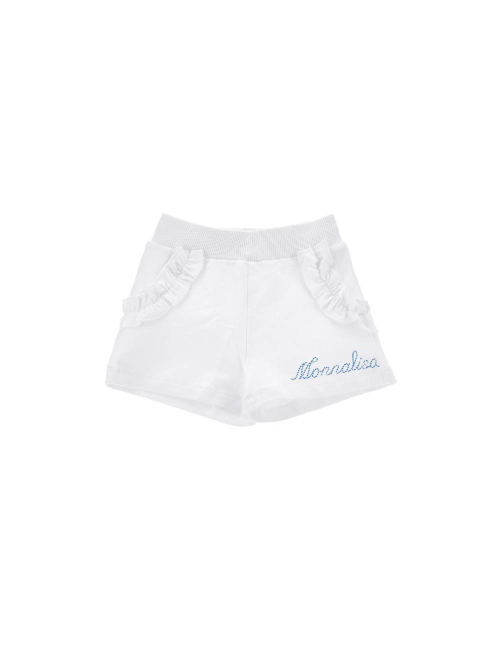 Monnalisa Shorts felpa con rouches Super sconto