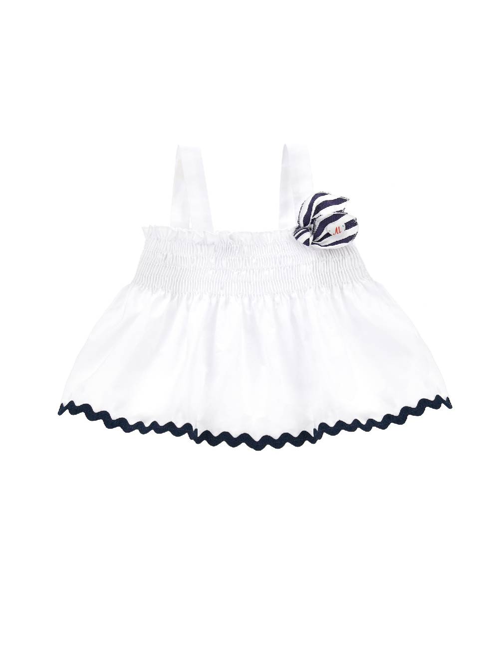 Monnalisa Top cotone marinière
