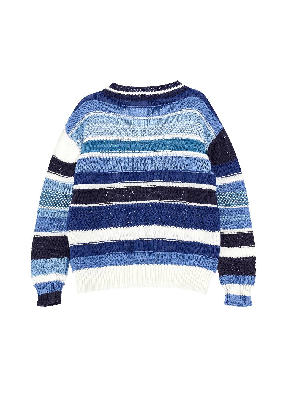Monnalisa Pull cotone a righe Soddisfazione Garantita