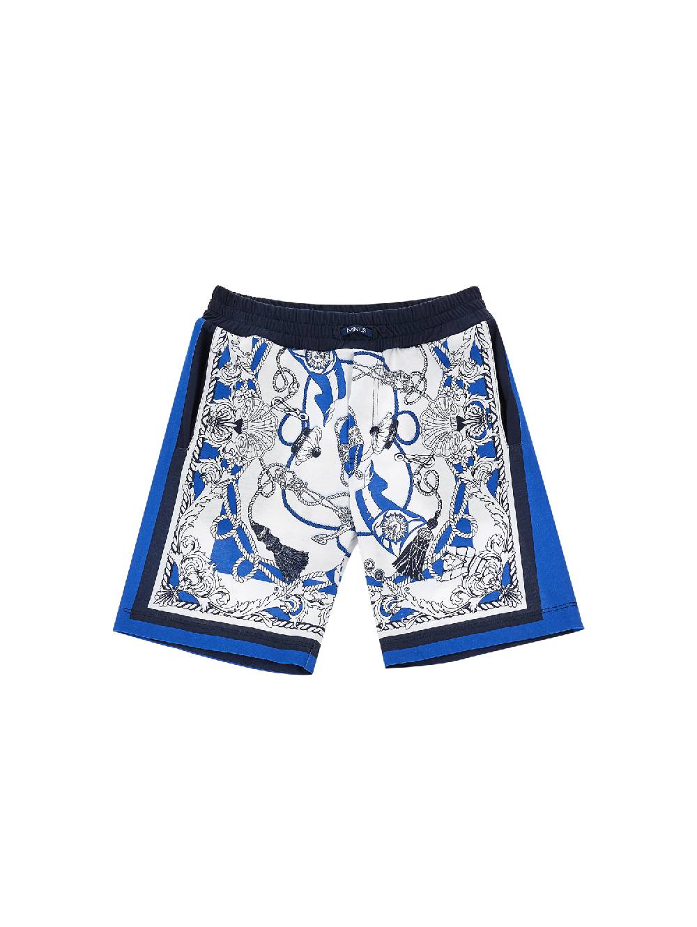 Monnalisa Bermuda piquet stampa nautica