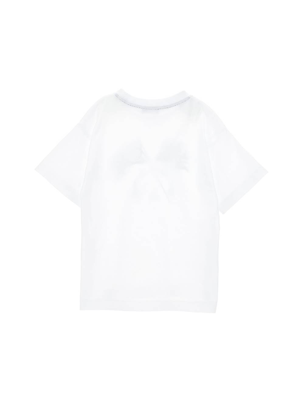 Monnalisa T-shirt cotone stampa bandiere nautiche Fino Al -60%