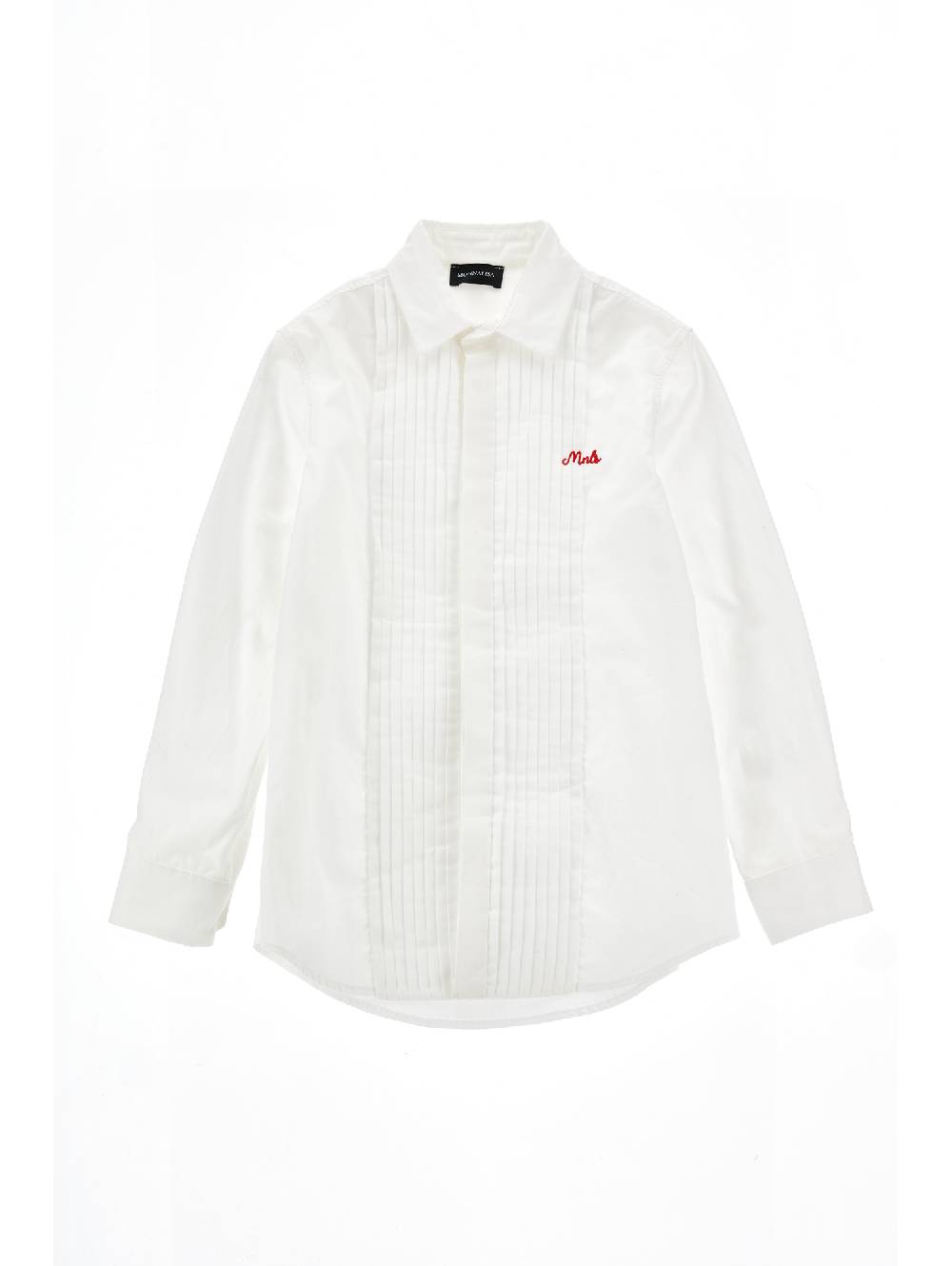 Monnalisa Camicia popeline con plastron Presa