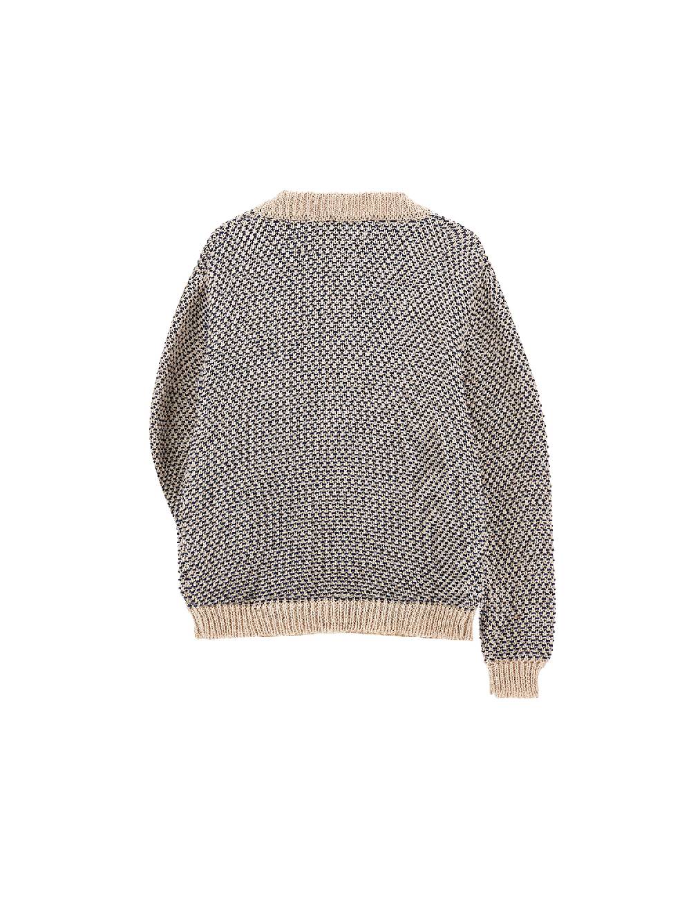 Monnalisa Cardigan cotone con zip Sconto