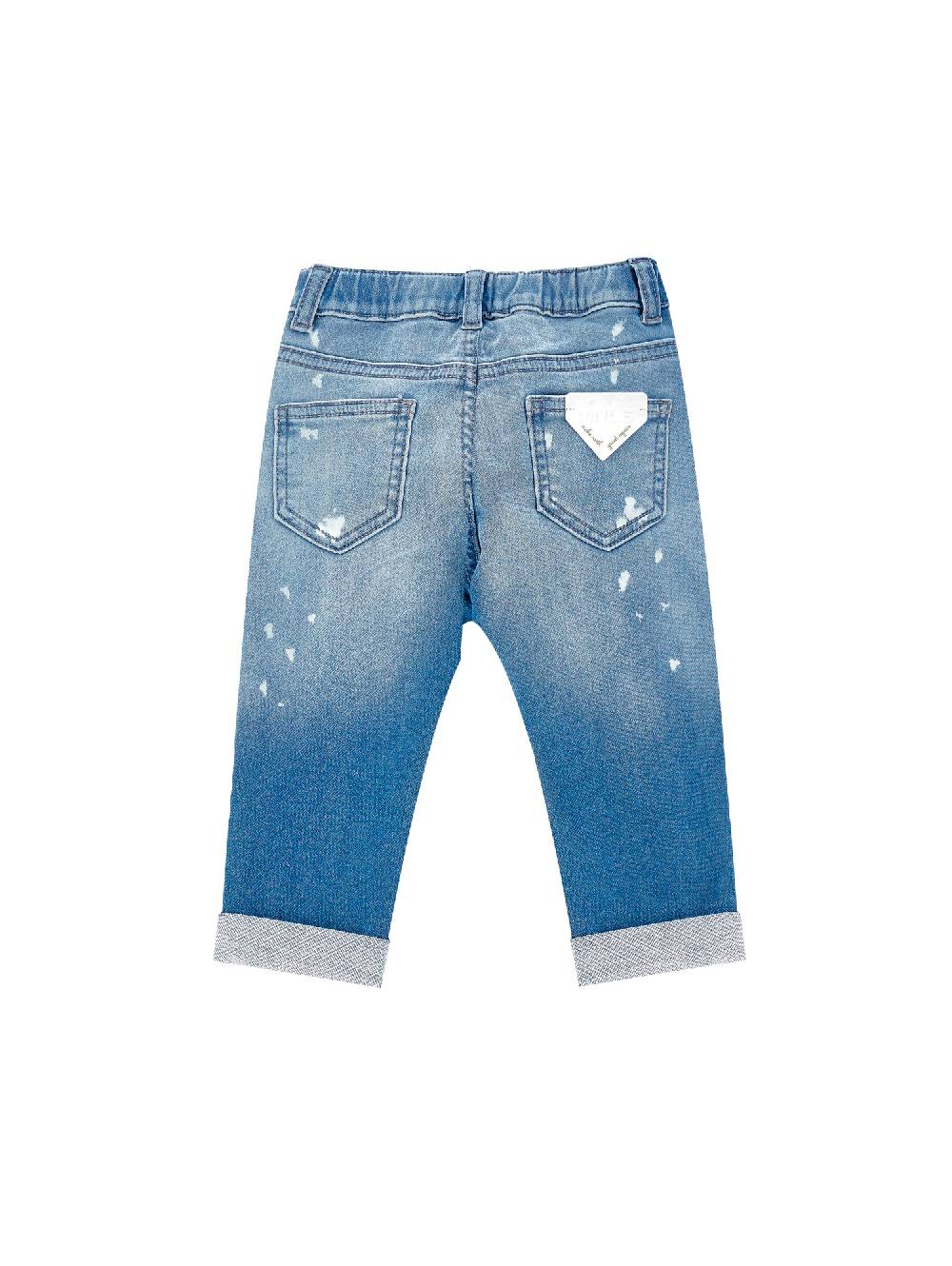 Monnalisa Jeans cinquetasche sfumato Moda