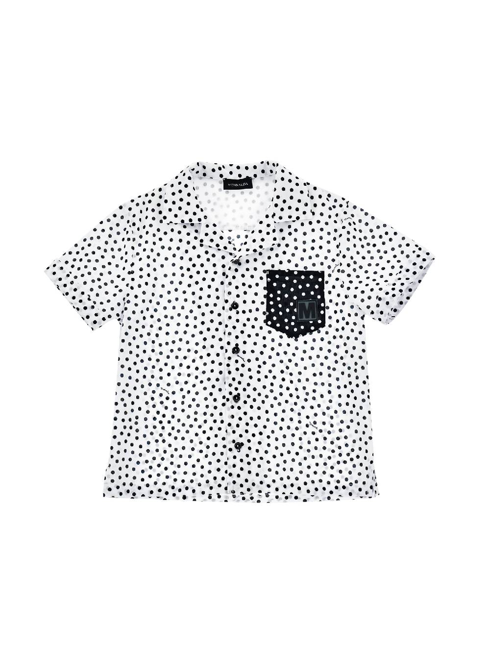 Monnalisa Camicia mussola con taschino Cyber Monday