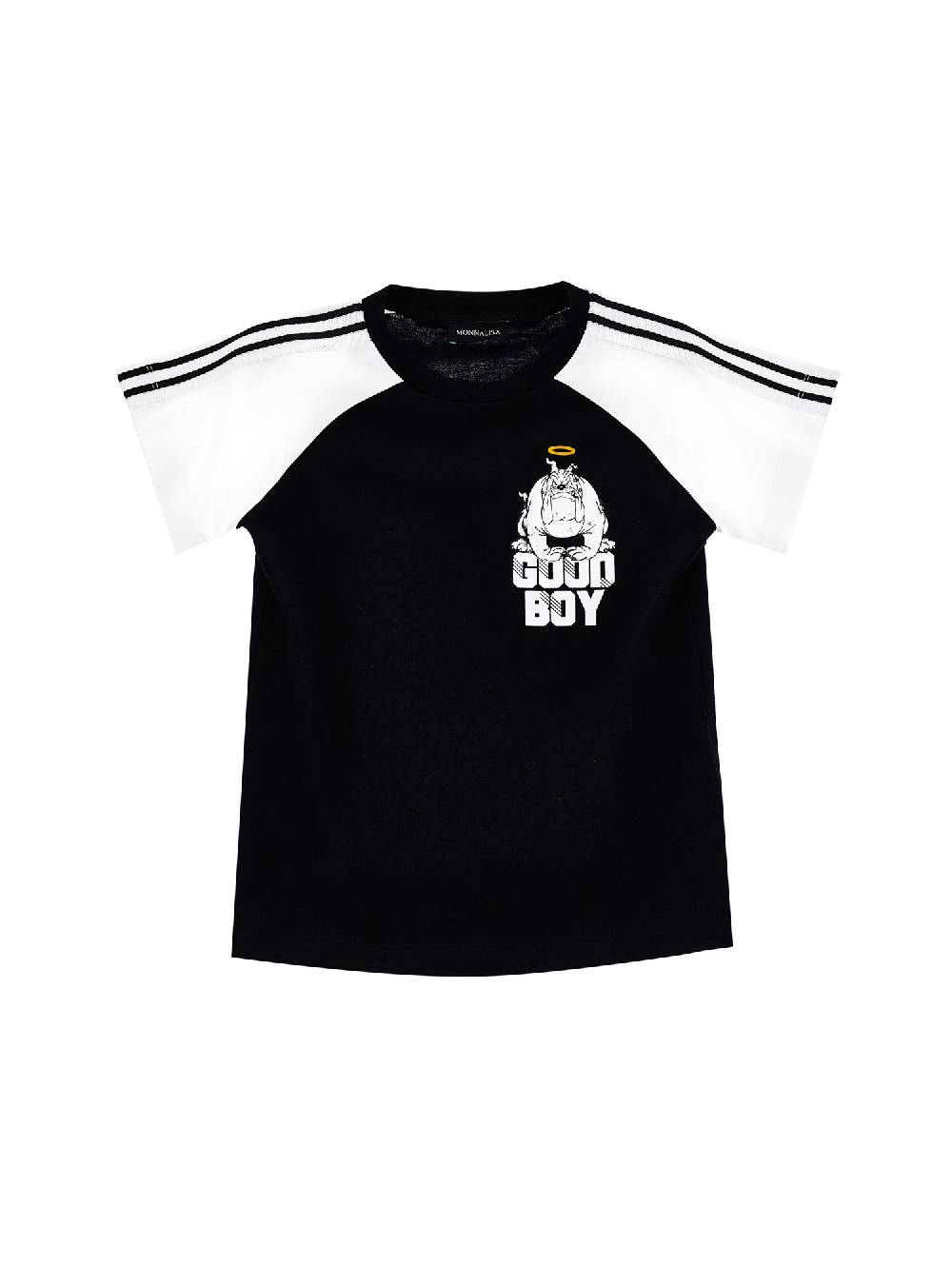 Monnalisa T-shirt bicolor Spike