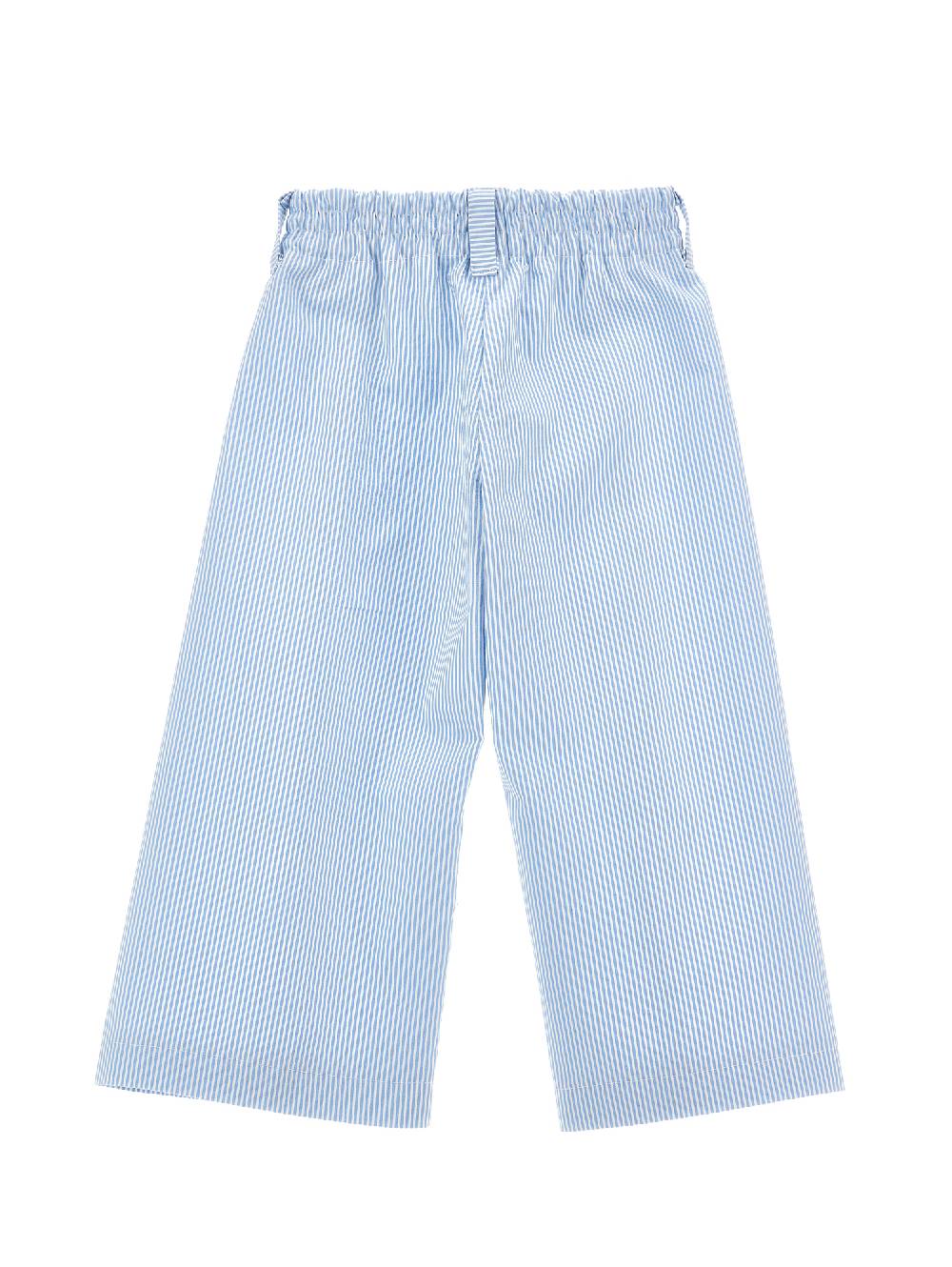 Monnalisa Pantaloni over tessuto bacchettina Online Outlet