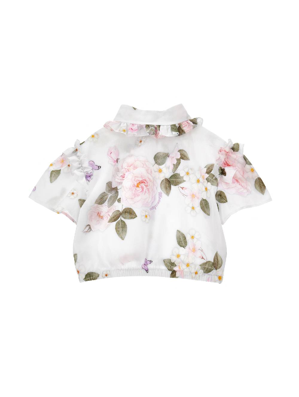 Monnalisa Camicia mussola floreale Fino al 65% di sconto