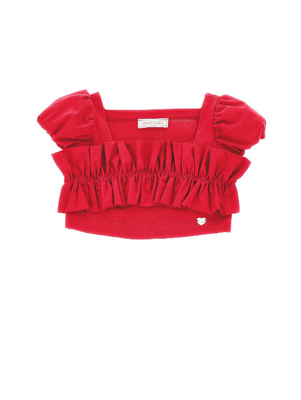 Monnalisa Top cropped jersey Sconti questo mese