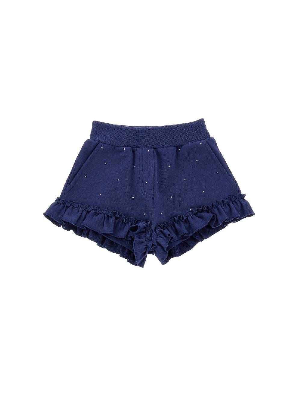 Monnalisa Shorts felpa con borchiette