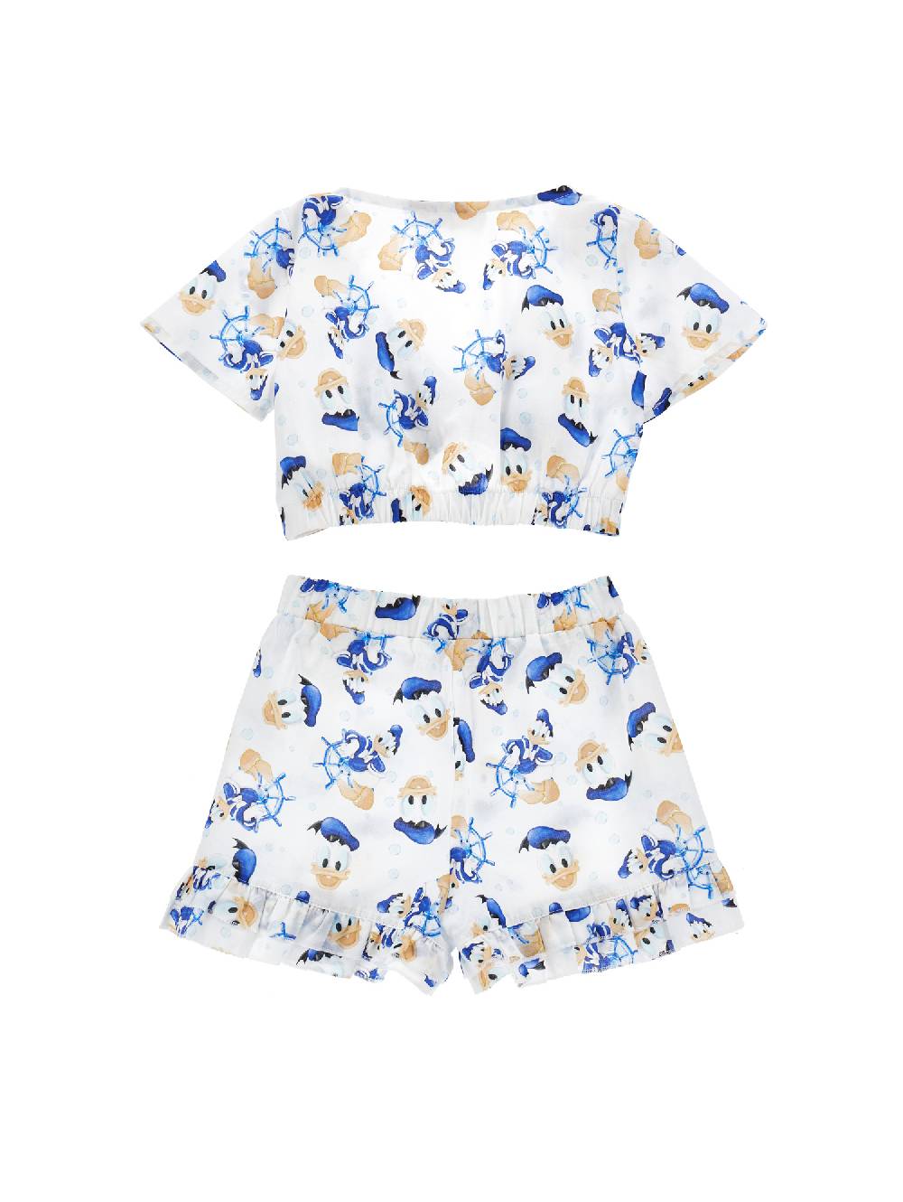 Monnalisa Set mare mussola Donald Duck Promozione Limitata
