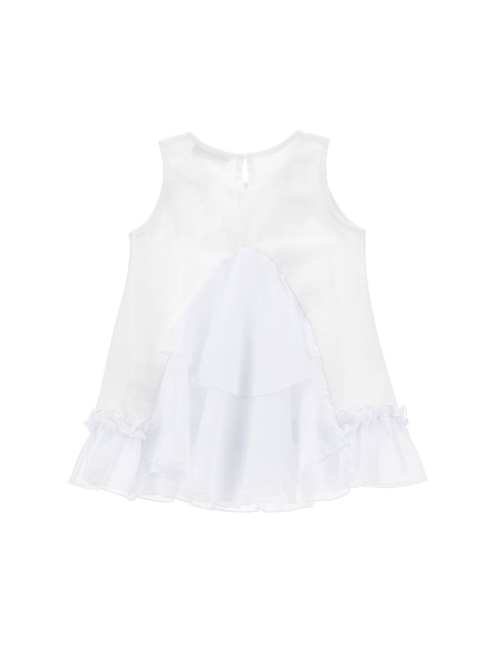 Monnalisa Maxi t-shirt smanicata strass Fino Al -60%