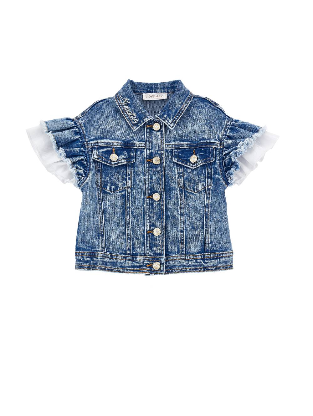 Monnalisa Gilet denim stretch Enormi risparmi