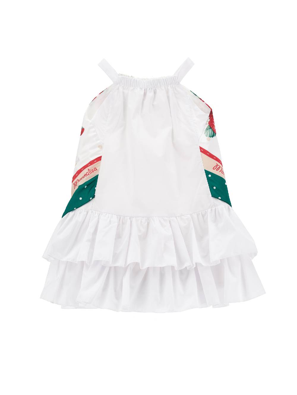 Monnalisa Abito con spalline e inserto foulard Ultimi due giorni