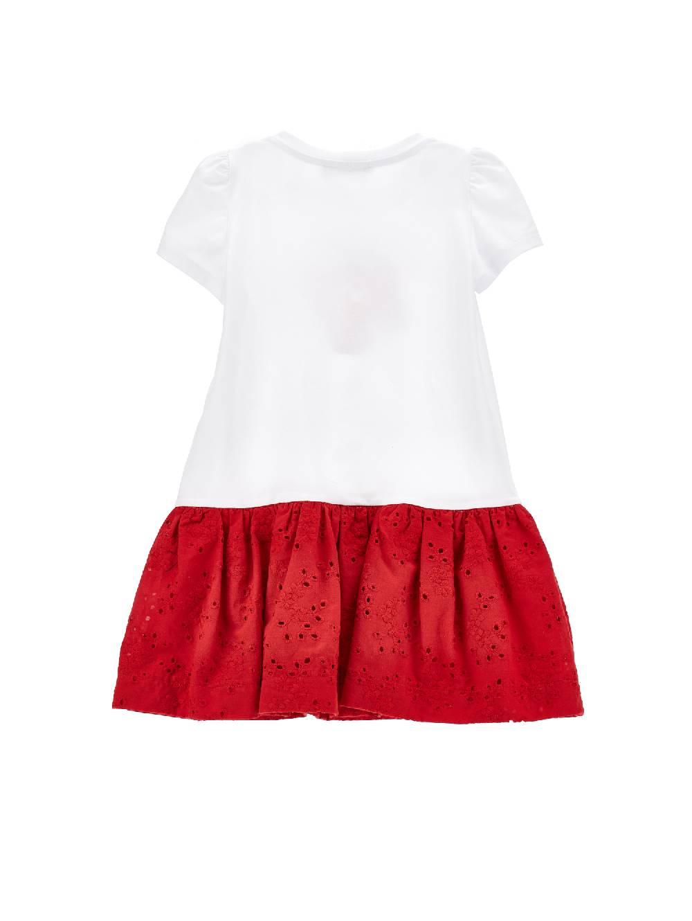 Monnalisa Abito jersey balza sangallo Fino al 60% di sconto
