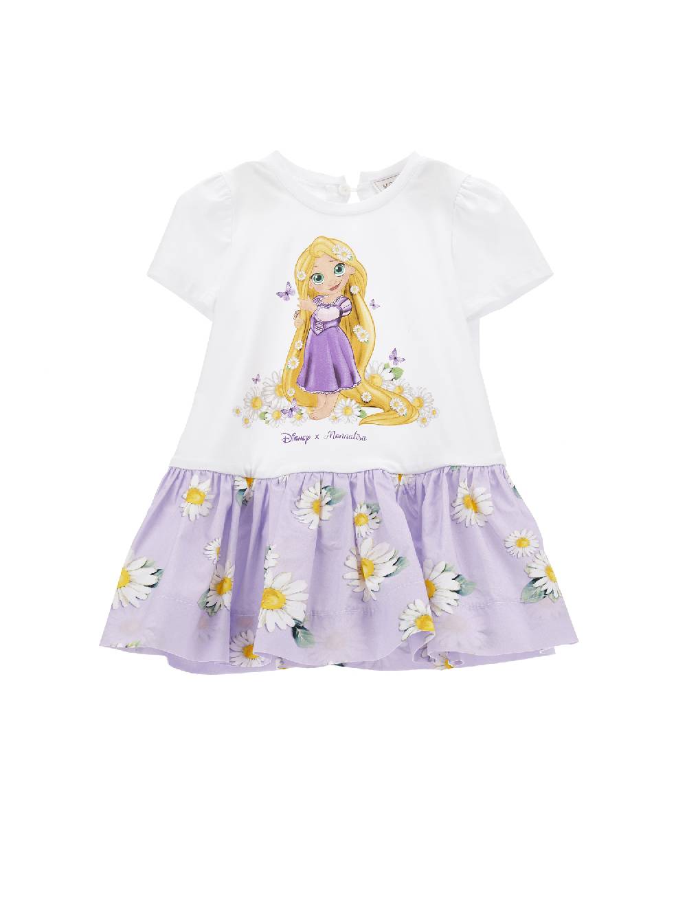 Monnalisa Abito Rapunzel con balza
