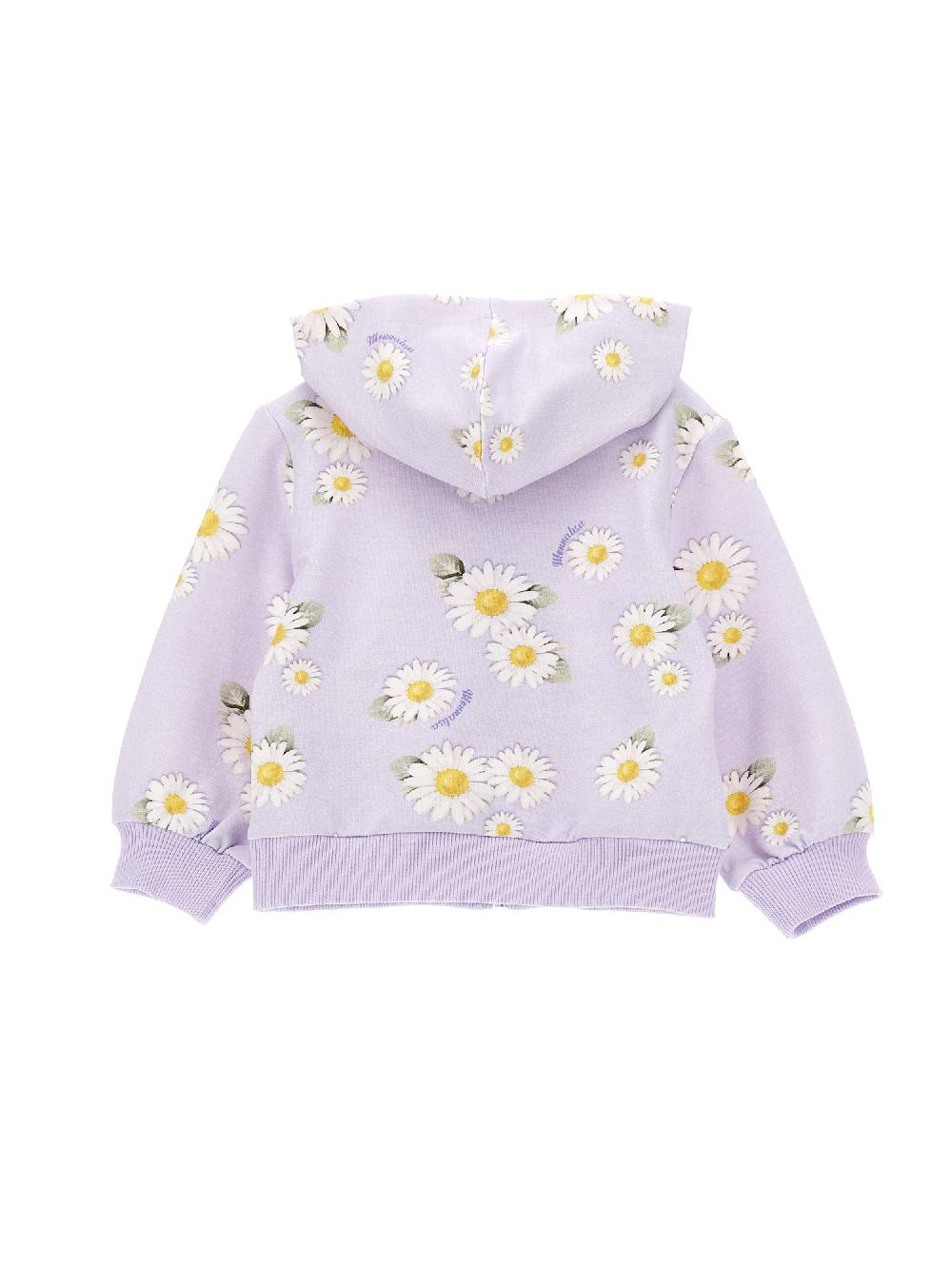 Monnalisa Felpa con cappuccio margherite Pezzi Unici