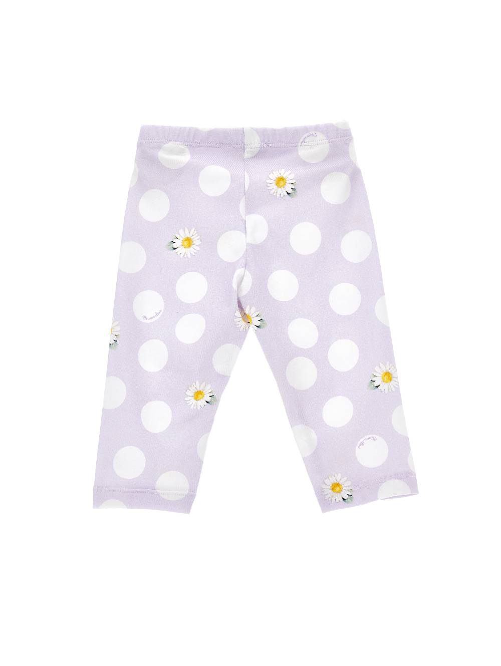 Monnalisa Leggings jersey margherite e pois Negozi Online