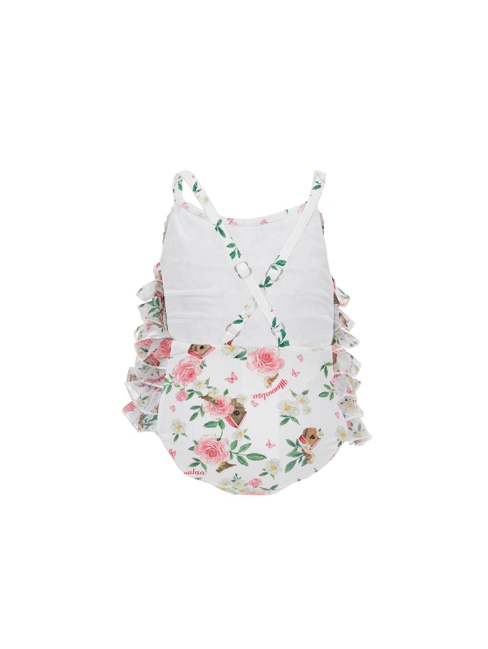 Monnalisa Costume stretch con tulle Shopping Online