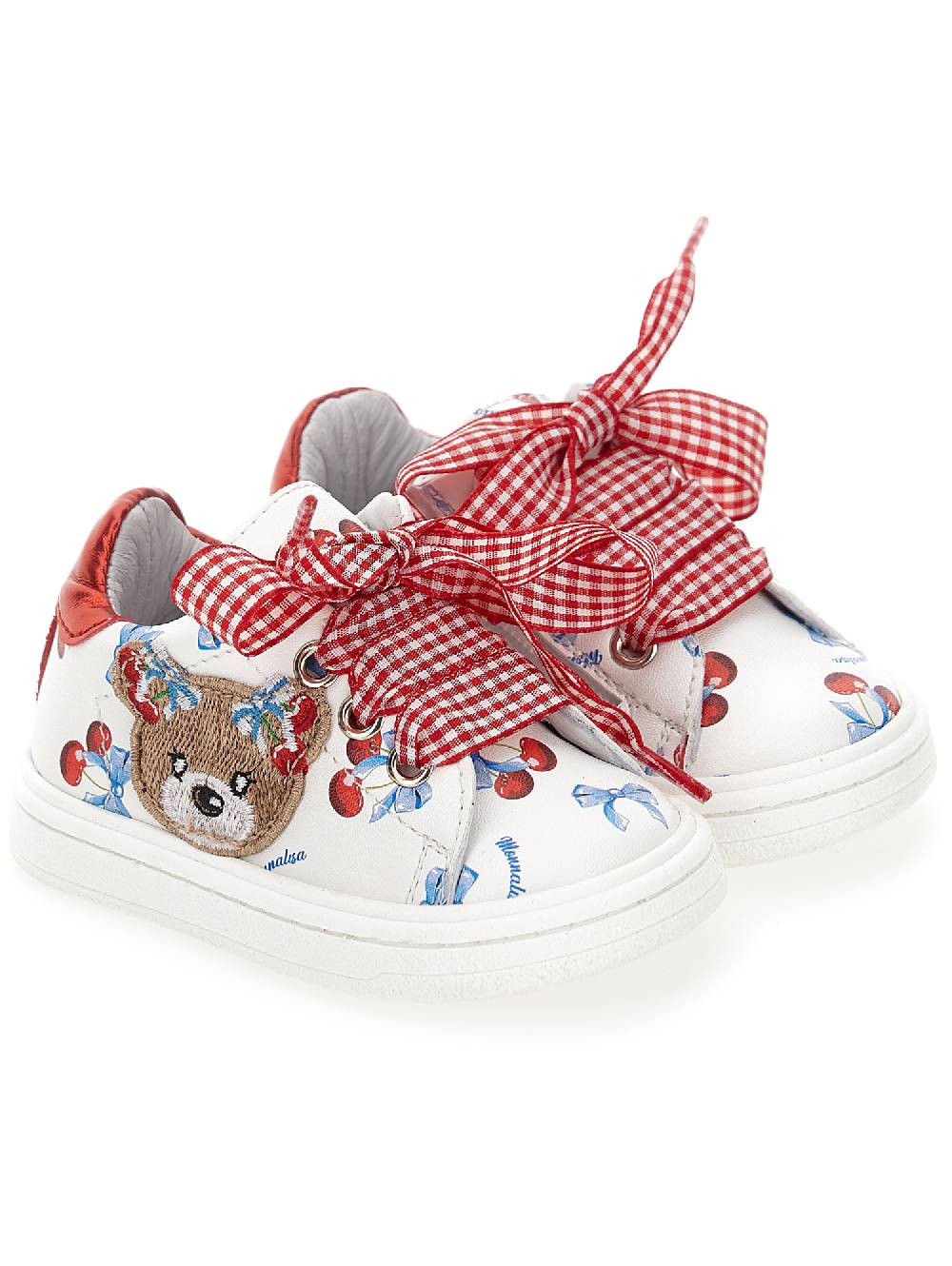 Monnalisa Sneakers ciliegie con orsetto In Saldo
